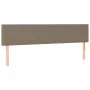 Box spring bed with taupe gray fabric mattress 160x200 cm by vidaXL, Beds and slatted bases - Ref: Foro24-3140469, Price: 499...