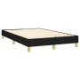 Box spring bed with black fabric mattress 120x200 cm by vidaXL, Beds and slatted bases - Ref: Foro24-3140443, Price: 378,63 €...