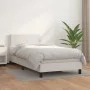 Boxspringbett mit weißer Kunstledermatratze 100x200 cm von vidaXL, Betten und Lattenroste - Ref: Foro24-3141048, Preis: 308,9...