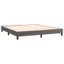 Boxspringbett mit grauer Kunstledermatratze 180x200 cm von vidaXL, Betten und Lattenroste - Ref: Foro24-3141021, Preis: 528,8...