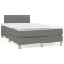 Box spring bed with dark gray fabric mattress 120x200 cm by vidaXL, Beds and slatted bases - Ref: Foro24-3140682, Price: 380,...