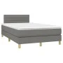 Box spring bed with dark gray fabric mattress 120x200 cm by vidaXL, Beds and slatted bases - Ref: Foro24-3140682, Price: 380,...