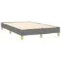 Box spring bed with dark gray fabric mattress 120x200 cm by vidaXL, Beds and slatted bases - Ref: Foro24-3140682, Price: 380,...
