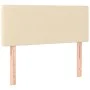 Cama box spring con colchón tela color crema 100x200 cm de vidaXL, Camas y somieres - Ref: Foro24-3140438, Precio: 295,09 €, ...