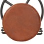Küchenhocker 2 Stück echtes Ziegenleder schwarz und braun von vidaXL, Küchenhocker - Ref: Foro24-286967, Preis: 212,89 €, Rab...
