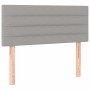 Boxspringbett mit hellgrauer Stoffmatratze 100x200 cm von vidaXL, Betten und Lattenroste - Ref: Foro24-3140673, Preis: 303,42...