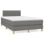 Box spring bed with dark gray fabric mattress 120x200 cm by vidaXL, Beds and slatted bases - Ref: Foro24-3140842, Price: 380,...