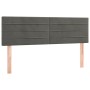 Boxspringbett mit dunkelgrauer Samtmatratze 140x190 cm von vidaXL, Betten und Lattenroste - Ref: Foro24-3141360, Preis: 424,9...