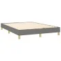 Box spring bed with dark gray fabric mattress 140x200 cm by vidaXL, Beds and slatted bases - Ref: Foro24-3140618, Price: 418,...