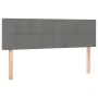 Box spring bed with dark gray fabric mattress 140x200 cm by vidaXL, Beds and slatted bases - Ref: Foro24-3140618, Price: 418,...
