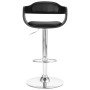 Schwarzer Küchenhocker aus Kunstleder von vidaXL, Küchenhocker - Ref: Foro24-287403, Preis: 133,85 €, Rabatt: %