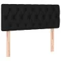 Box spring bed with black fabric mattress 90x190 cm by vidaXL, Beds and slatted bases - Ref: Foro24-3140819, Price: 272,70 €,...