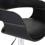 Schwarzer Küchenhocker aus Kunstleder von vidaXL, Küchenhocker - Ref: Foro24-287403, Preis: 133,85 €, Rabatt: %