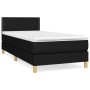 Boxspringbett mit schwarzer Stoffmatratze 80x200 cm von vidaXL, Betten und Lattenroste - Ref: Foro24-3140491, Preis: 269,71 €...