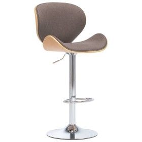 Taupe-grauer Stoff-Küchenhocker von vidaXL, Küchenhocker - Ref: Foro24-287414, Preis: 150,69 €, Rabatt: %