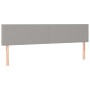 Box spring bed with light gray fabric mattress 200x200 cm by vidaXL, Beds and slatted bases - Ref: Foro24-3140481, Price: 575...