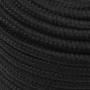 Cuerda de barco polipropileno negro intenso 14 mm 25 m