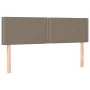 Box spring bed with taupe gray fabric mattress 140x200 cm by vidaXL, Beds and slatted bases - Ref: Foro24-3140541, Price: 416...
