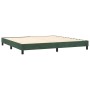 Boxspringbett mit dunkelgrüner Samtmatratze 200x200 cm von vidaXL, Betten und Lattenroste - Ref: Foro24-3141506, Preis: 646,8...