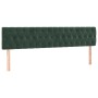 Boxspringbett mit dunkelgrüner Samtmatratze 200x200 cm von vidaXL, Betten und Lattenroste - Ref: Foro24-3141506, Preis: 646,8...