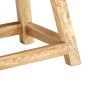 Handbemalter Hocker aus massivem Mangoholz, 38 x 38 x 35 cm von vidaXL, Küchenhocker - Ref: Foro24-287445, Preis: 72,16 €, Ra...