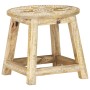 Handbemalter Hocker aus massivem Mangoholz, 38 x 38 x 35 cm von vidaXL, Küchenhocker - Ref: Foro24-287445, Preis: 72,16 €, Ra...
