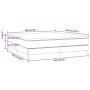Boxspringbett mit hellgrauer Stoffmatratze 160x200 cm von vidaXL, Betten und Lattenroste - Ref: Foro24-3144085, Preis: 449,73...