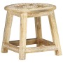 Handbemalter Hocker aus massivem Mangoholz, 38 x 38 x 35 cm von vidaXL, Küchenhocker - Ref: Foro24-287445, Preis: 72,16 €, Ra...