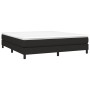 Box spring bed with black fabric mattress 180x200 cm by vidaXL, Beds and slatted bases - Ref: Foro24-3144095, Price: 504,55 €...