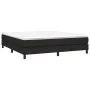 Boxspringbett mit schwarzer Stoffmatratze 180x200 cm von vidaXL, Betten und Lattenroste - Ref: Foro24-3144095, Preis: 490,00 ...
