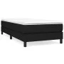 Box spring bed with black fabric mattress 90x200 cm by vidaXL, Beds and slatted bases - Ref: Foro24-3144047, Price: 256,83 €,...