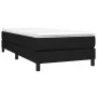 Box spring bed with black fabric mattress 90x200 cm by vidaXL, Beds and slatted bases - Ref: Foro24-3144047, Price: 256,83 €,...