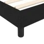 Box spring bed with black fabric mattress 90x200 cm by vidaXL, Beds and slatted bases - Ref: Foro24-3144047, Price: 256,83 €,...