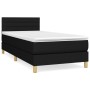 Box spring bed with black fabric mattress 80x200 cm by vidaXL, Beds and slatted bases - Ref: Foro24-3140651, Price: 280,99 €,...
