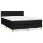 Boxspringbett mit schwarzer Stoffmatratze 140x190 cm von vidaXL, Betten und Lattenroste - Ref: Foro24-3140611, Preis: 464,71 ...