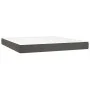 Box spring bed with dark gray velvet mattress 160x200 cm by vidaXL, Beds and slatted bases - Ref: Foro24-3141552, Price: 497,...