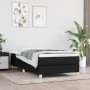 Boxspringbett mit schwarzer Stoffmatratze 90x190 cm von vidaXL, Betten und Lattenroste - Ref: Foro24-3144137, Preis: 273,86 €...