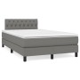 Boxspringbett mit dunkelgrauer Stoffmatratze 120x200 cm von vidaXL, Betten und Lattenroste - Ref: Foro24-3140282, Preis: 408,...