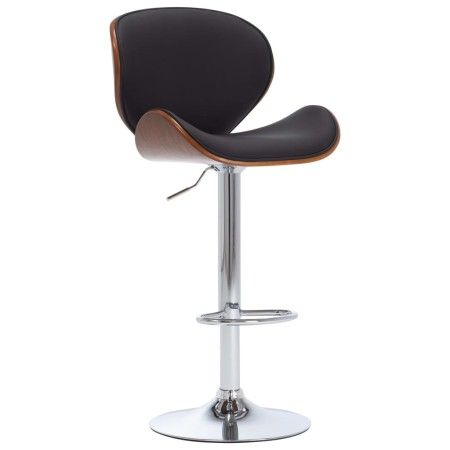 Taburete de cocina cuero sintético negro de vidaXL, Taburetes de cocina - Ref: Foro24-287409, Precio: 134,66 €, Descuento: %