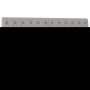 Box spring bed with light gray fabric mattress 140x200 cm by vidaXL, Beds and slatted bases - Ref: Foro24-3140857, Price: 425...