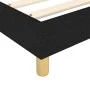 Box spring bed with black fabric mattress 140x200 cm by vidaXL, Beds and slatted bases - Ref: Foro24-3144177, Price: 400,79 €...