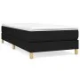 Box spring bed with black fabric mattress 80x200 cm by vidaXL, Beds and slatted bases - Ref: Foro24-3144129, Price: 254,18 €,...