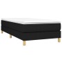 Box spring bed with black fabric mattress 80x200 cm by vidaXL, Beds and slatted bases - Ref: Foro24-3144129, Price: 247,42 €,...