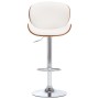 Weißer Küchenhocker aus Kunstleder von vidaXL, Küchenhocker - Ref: Foro24-287410, Preis: 146,28 €, Rabatt: %