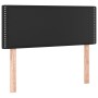 Box spring bed with black synthetic leather mattress 100x200 cm by vidaXL, Beds and slatted bases - Ref: Foro24-3141047, Pric...