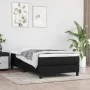 Box spring bed with black fabric mattress 90x190 cm by vidaXL, Beds and slatted bases - Ref: Foro24-3144039, Price: 246,11 €,...