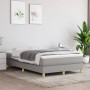 Cama box spring con colchón tela gris claro 120x200 cm de vidaXL, Camas y somieres - Ref: Foro24-3144159, Precio: 350,15 €, D...