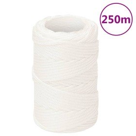 Cuerda de barco polipropileno blanco intenso 2 mm 250 m