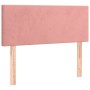 Cama box spring con colchón terciopelo rosa 80x200 cm de vidaXL, Camas y somieres - Ref: Foro24-3141154, Precio: 269,49 €, De...