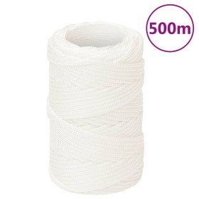 Cuerda de barco polipropileno blanco intenso 2 mm 500 m